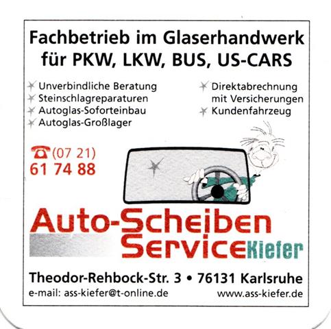 karlsruhe ka-bw badisch quad 4b (185-auto scheiben kiefer)